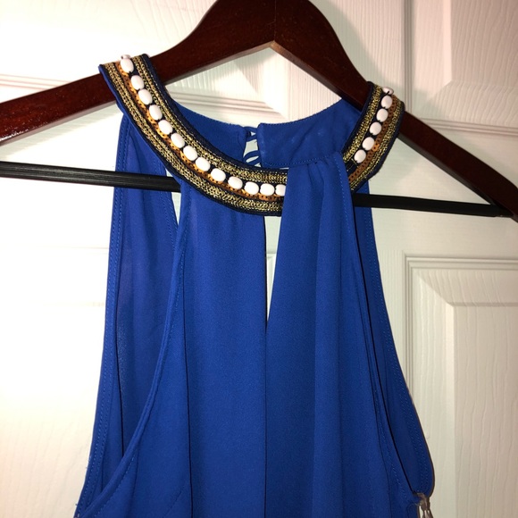High Neck Surplice Top - Picture 2 of 5